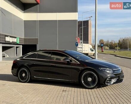 Серый Мерседес EQS, объемом двигателя 0 л и пробегом 1 тыс. км за 79900 $, фото 31 на Automoto.ua