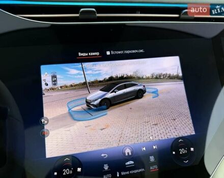 Серый Мерседес EQS, объемом двигателя 0 л и пробегом 1 тыс. км за 79900 $, фото 96 на Automoto.ua