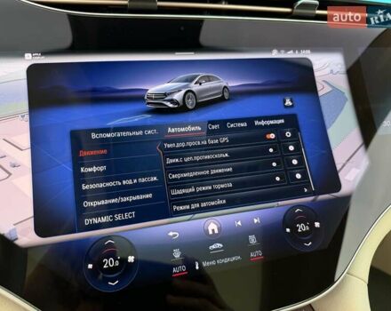 Серый Мерседес EQS, объемом двигателя 0 л и пробегом 1 тыс. км за 79900 $, фото 103 на Automoto.ua