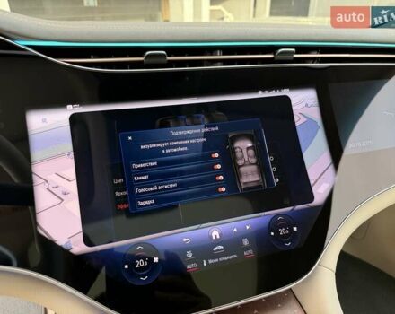 Серый Мерседес EQS, объемом двигателя 0 л и пробегом 1 тыс. км за 79900 $, фото 115 на Automoto.ua