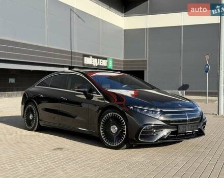 Серый Мерседес EQS, объемом двигателя 0 л и пробегом 1 тыс. км за 79900 $, фото 4 на Automoto.ua