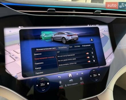 Серый Мерседес EQS, объемом двигателя 0 л и пробегом 1 тыс. км за 79900 $, фото 89 на Automoto.ua