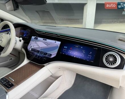 Серый Мерседес EQS, объемом двигателя 0 л и пробегом 1 тыс. км за 79900 $, фото 148 на Automoto.ua