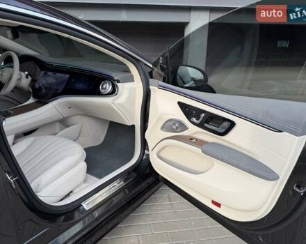 Серый Мерседес EQS, объемом двигателя 0 л и пробегом 1 тыс. км за 79900 $, фото 140 на Automoto.ua