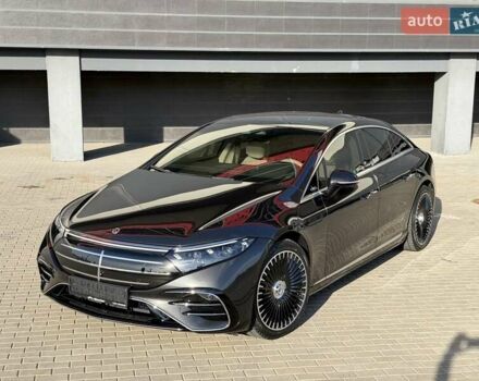Серый Мерседес EQS, объемом двигателя 0 л и пробегом 1 тыс. км за 79900 $, фото 20 на Automoto.ua