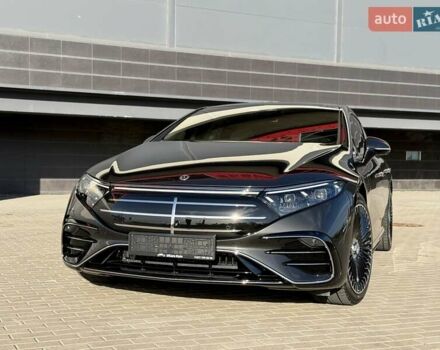 Серый Мерседес EQS, объемом двигателя 0 л и пробегом 1 тыс. км за 79900 $, фото 23 на Automoto.ua