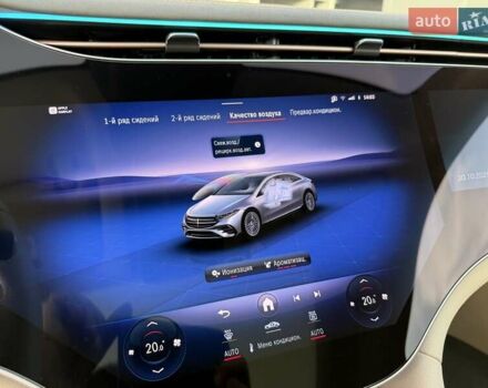 Серый Мерседес EQS, объемом двигателя 0 л и пробегом 1 тыс. км за 79900 $, фото 84 на Automoto.ua