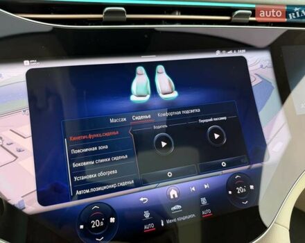 Серый Мерседес EQS, объемом двигателя 0 л и пробегом 1 тыс. км за 79900 $, фото 117 на Automoto.ua