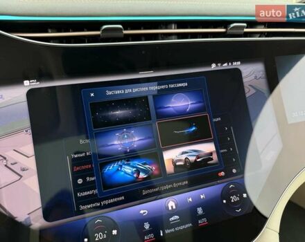 Серый Мерседес EQS, объемом двигателя 0 л и пробегом 1 тыс. км за 79900 $, фото 119 на Automoto.ua