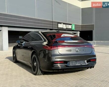 Серый Мерседес EQS, объемом двигателя 0 л и пробегом 1 тыс. км за 79900 $, фото 55 на Automoto.ua