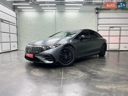 Серый Мерседес EQS, объемом двигателя 0 л и пробегом 80 тыс. км за 76000 $, фото 1 на Automoto.ua