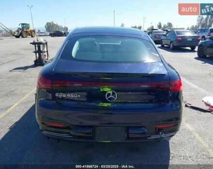 Синий Мерседес EQS, объемом двигателя 0 л и пробегом 39 тыс. км за 35500 $, фото 11 на Automoto.ua