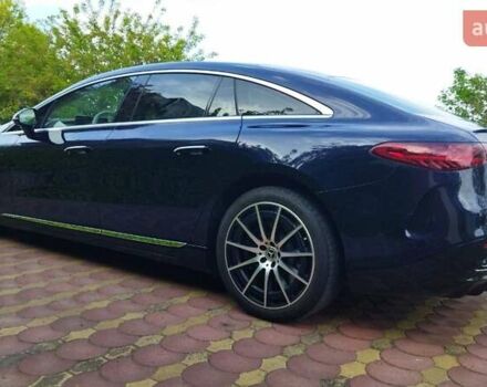 Синий Мерседес EQS, объемом двигателя 0 л и пробегом 22 тыс. км за 47999 $, фото 6 на Automoto.ua