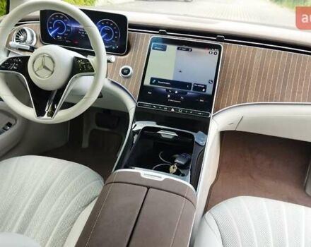Синий Мерседес EQS, объемом двигателя 0 л и пробегом 22 тыс. км за 47999 $, фото 9 на Automoto.ua