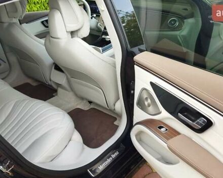 Синий Мерседес EQS, объемом двигателя 0 л и пробегом 22 тыс. км за 47999 $, фото 12 на Automoto.ua