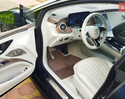 Синий Мерседес EQS, объемом двигателя 0 л и пробегом 22 тыс. км за 47999 $, фото 10 на Automoto.ua