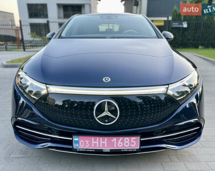 Синий Мерседес EQS, объемом двигателя 0 л и пробегом 19 тыс. км за 51000 $, фото 1 на Automoto.ua