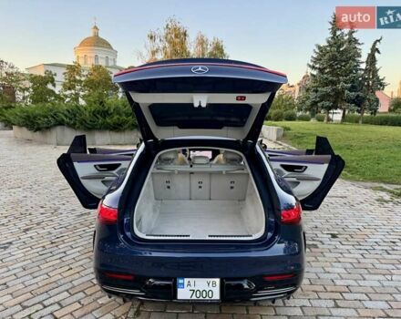 Синий Мерседес EQS, объемом двигателя 0 л и пробегом 16 тыс. км за 79000 $, фото 38 на Automoto.ua
