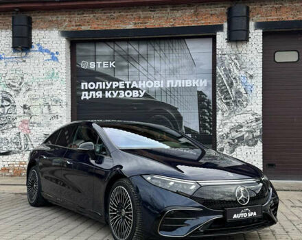 Синій Мерседес EQS, об'ємом двигуна 0 л та пробігом 64 тис. км за 68700 $, фото 10 на Automoto.ua