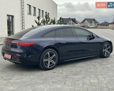 Синий Мерседес EQS, объемом двигателя 0 л и пробегом 44 тыс. км за 57999 $, фото 15 на Automoto.ua