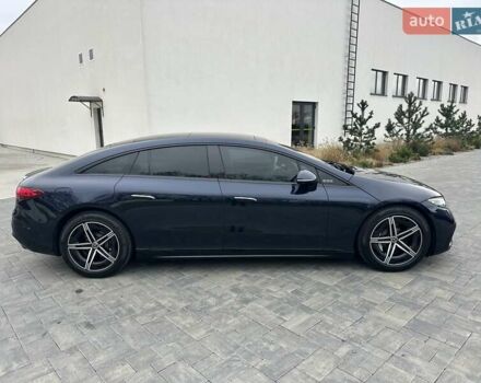 Синий Мерседес EQS, объемом двигателя 0 л и пробегом 44 тыс. км за 57999 $, фото 17 на Automoto.ua