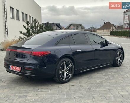 Синий Мерседес EQS, объемом двигателя 0 л и пробегом 44 тыс. км за 57999 $, фото 14 на Automoto.ua