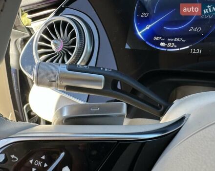 Синий Мерседес EQS, объемом двигателя 0 л и пробегом 44 тыс. км за 57999 $, фото 39 на Automoto.ua