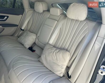 Синий Мерседес EQS, объемом двигателя 0 л и пробегом 44 тыс. км за 57999 $, фото 61 на Automoto.ua