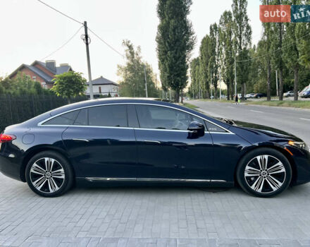 Синий Мерседес EQS, объемом двигателя 0 л и пробегом 19 тыс. км за 51000 $, фото 6 на Automoto.ua