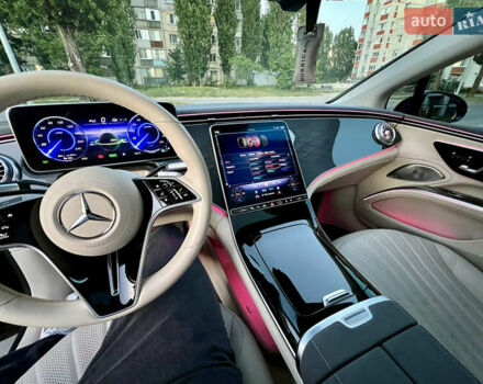 Синий Мерседес EQS, объемом двигателя 0 л и пробегом 19 тыс. км за 51000 $, фото 15 на Automoto.ua