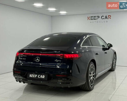 Синий Мерседес EQS, объемом двигателя 0 л и пробегом 32 тыс. км за 59900 $, фото 7 на Automoto.ua