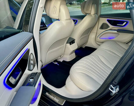 Синий Мерседес EQS, объемом двигателя 0 л и пробегом 19 тыс. км за 51000 $, фото 11 на Automoto.ua