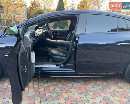 Синій Мерседес EQS, об'ємом двигуна 0 л та пробігом 64 тис. км за 68700 $, фото 12 на Automoto.ua