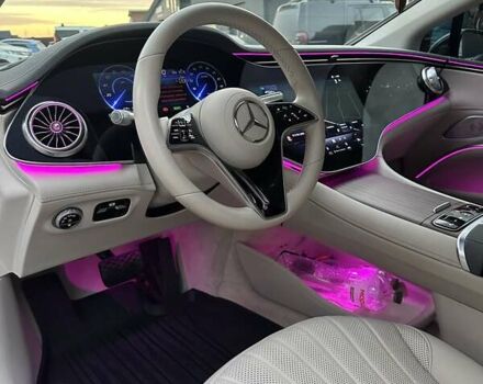 Синий Мерседес EQS, объемом двигателя 0 л и пробегом 44 тыс. км за 57999 $, фото 81 на Automoto.ua