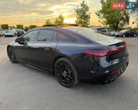 Синий Мерседес EQS, объемом двигателя 0 л и пробегом 153 тыс. км за 49999 $, фото 4 на Automoto.ua