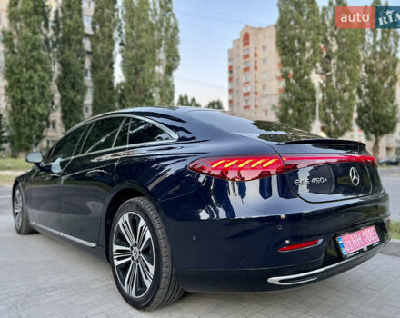 Синий Мерседес EQS, объемом двигателя 0 л и пробегом 19 тыс. км за 51000 $, фото 25 на Automoto.ua