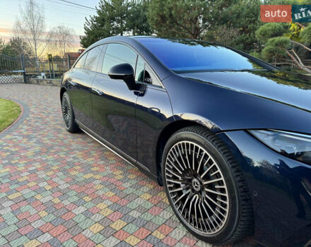 Синій Мерседес EQS, об'ємом двигуна 0 л та пробігом 64 тис. км за 68700 $, фото 4 на Automoto.ua