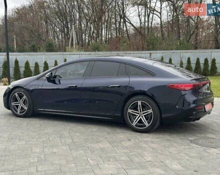 Синий Мерседес EQS, объемом двигателя 0 л и пробегом 44 тыс. км за 57999 $, фото 5 на Automoto.ua