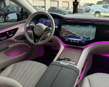 Синий Мерседес EQS, объемом двигателя 0 л и пробегом 44 тыс. км за 57999 $, фото 86 на Automoto.ua