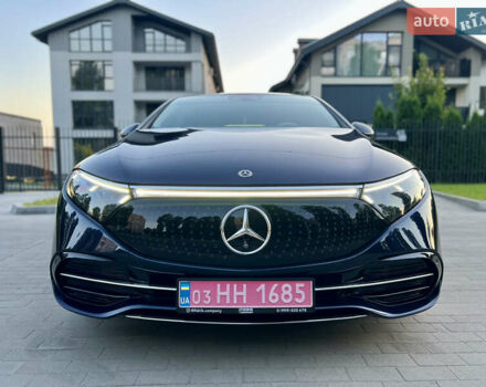 Синий Мерседес EQS, объемом двигателя 0 л и пробегом 19 тыс. км за 51000 $, фото 22 на Automoto.ua