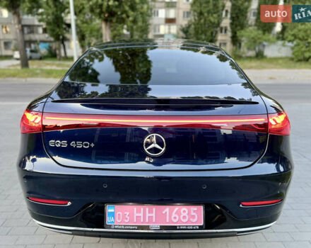 Синий Мерседес EQS, объемом двигателя 0 л и пробегом 19 тыс. км за 51000 $, фото 4 на Automoto.ua