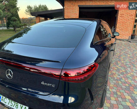 Синій Мерседес EQS, об'ємом двигуна 0 л та пробігом 64 тис. км за 68700 $, фото 11 на Automoto.ua