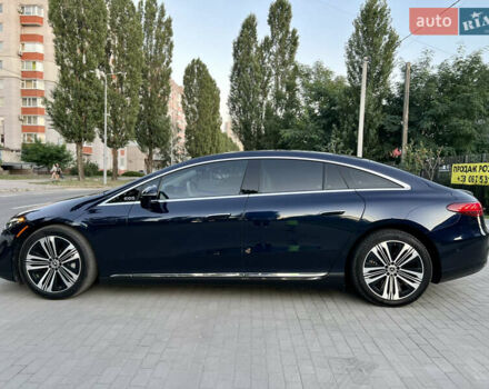Синий Мерседес EQS, объемом двигателя 0 л и пробегом 19 тыс. км за 51000 $, фото 7 на Automoto.ua