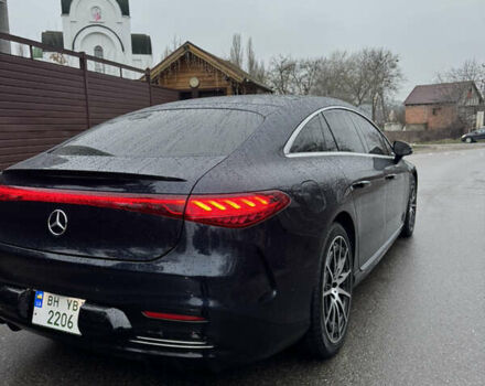 Синій Мерседес EQS, об'ємом двигуна 0 л та пробігом 52 тис. км за 43500 $, фото 3 на Automoto.ua