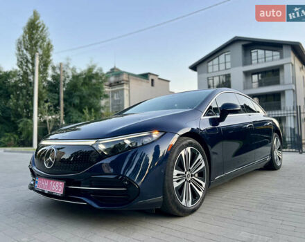 Синий Мерседес EQS, объемом двигателя 0 л и пробегом 19 тыс. км за 51000 $, фото 23 на Automoto.ua
