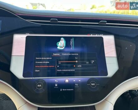 Синий Мерседес EQS, объемом двигателя 0 л и пробегом 44 тыс. км за 57999 $, фото 45 на Automoto.ua