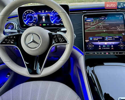 Синий Мерседес EQS, объемом двигателя 0 л и пробегом 19 тыс. км за 51000 $, фото 20 на Automoto.ua