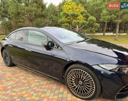 Синій Мерседес EQS, об'ємом двигуна 0 л та пробігом 64 тис. км за 68700 $, фото 8 на Automoto.ua