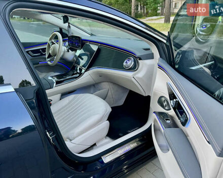 Синий Мерседес EQS, объемом двигателя 0 л и пробегом 19 тыс. км за 51000 $, фото 12 на Automoto.ua