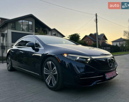 Синий Мерседес EQS, объемом двигателя 0 л и пробегом 19 тыс. км за 51000 $, фото 21 на Automoto.ua